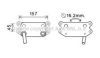 AVA QUALITY COOLING VO3154 Oil Cooler, engine oil